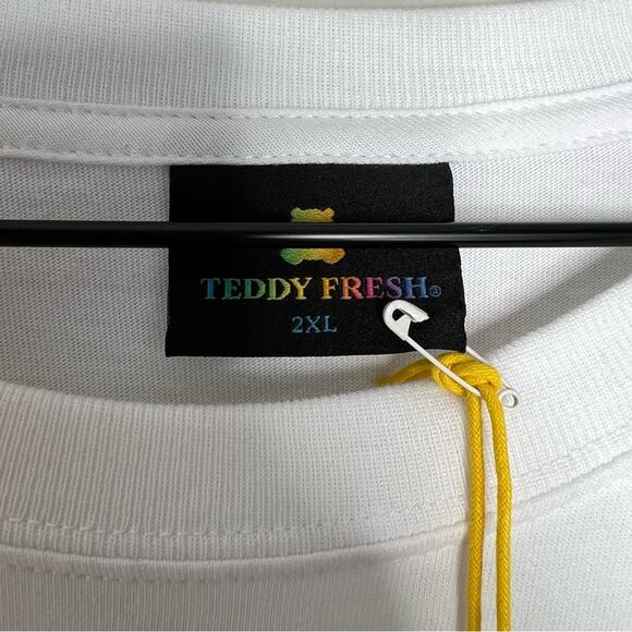 Teddy Fresh Up In Flames Bear Long Sleeve Shirt size 2X NWT - Picture 5 of 5